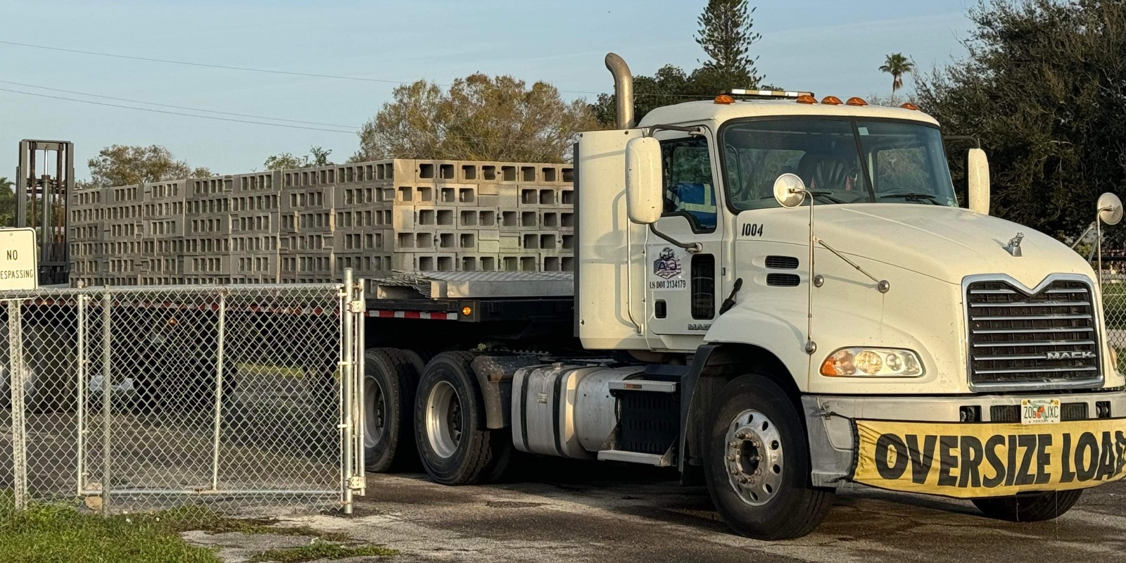 concrete block manufacturing in Florida feat